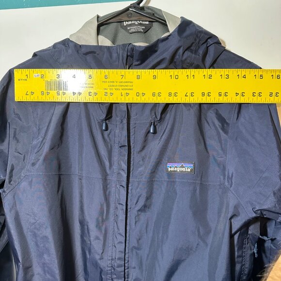 Patagonia Torrentshell H2No  Women's Medium Rain Jacket - Blue - Picture 6 of 14
